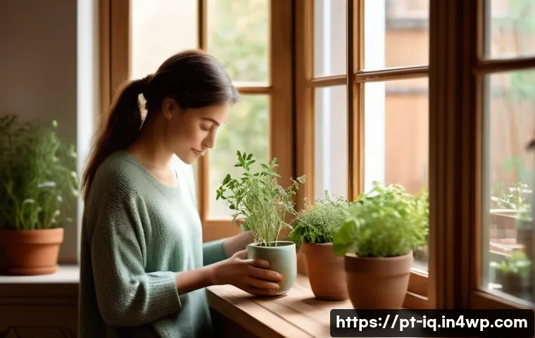 셀프케어 루틴과 자연과의 연계 관련 이미지 1